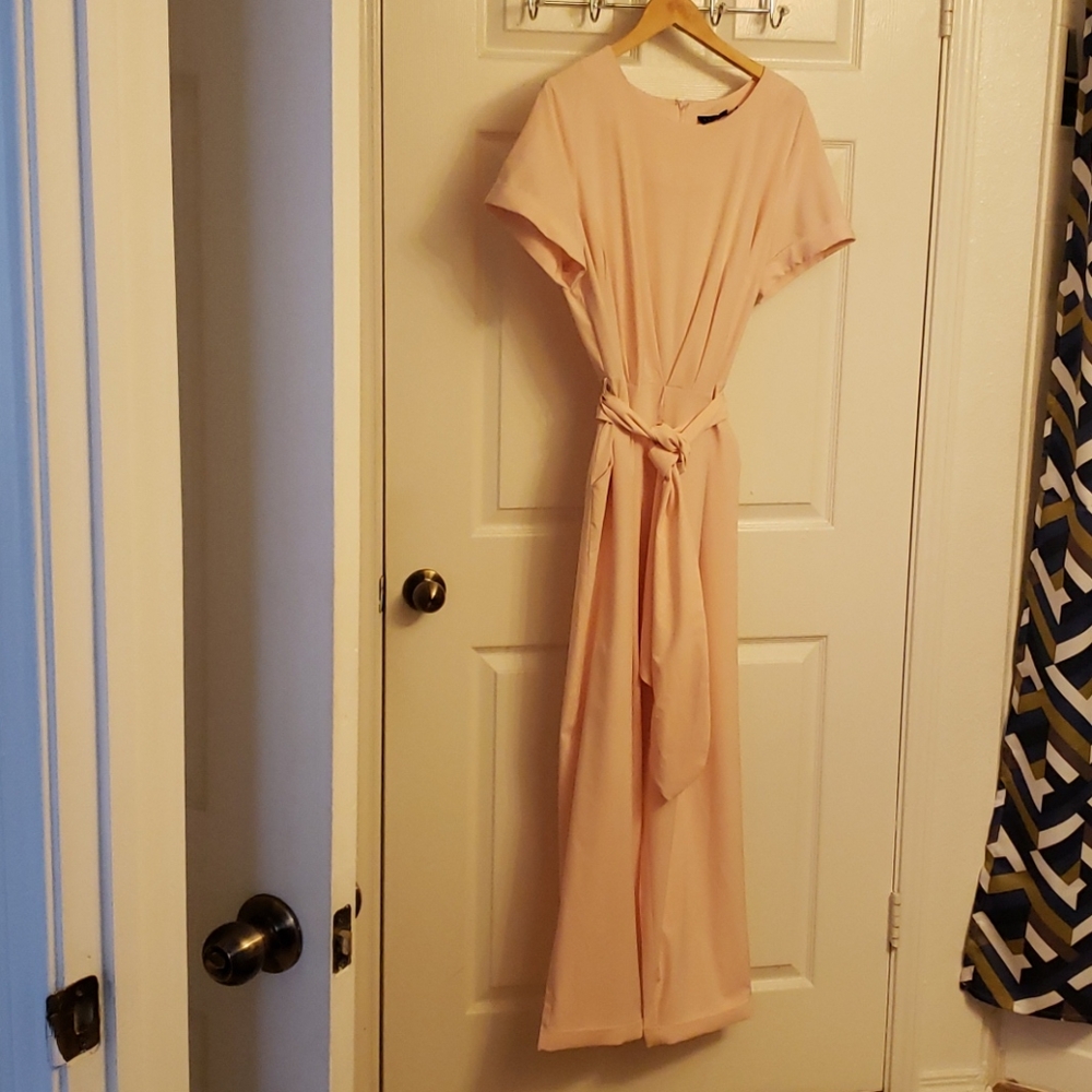 Soft pink Eloquii Jumpsuit